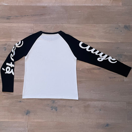 Étage Longsleeve Black/White