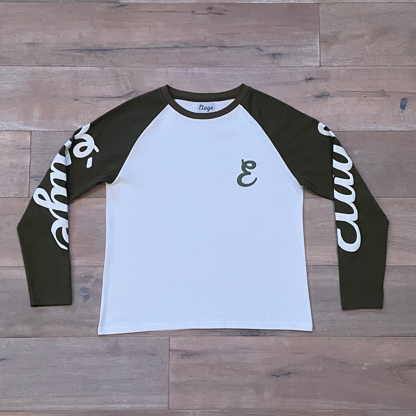 Étage Longsleeve Olive/White
