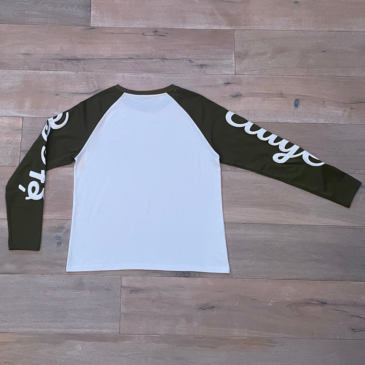 Étage Longsleeve Olive/White
